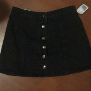 Forever 21 button skirt